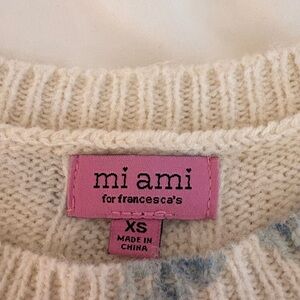 Francesca’s sweater